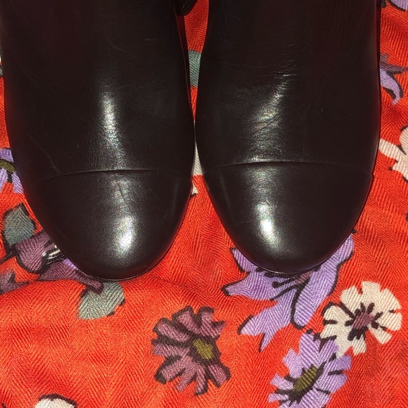 🎉🥳#HP🥳🎉Tory Burch chunky heel Ankle Booties - Picture 4 of 7